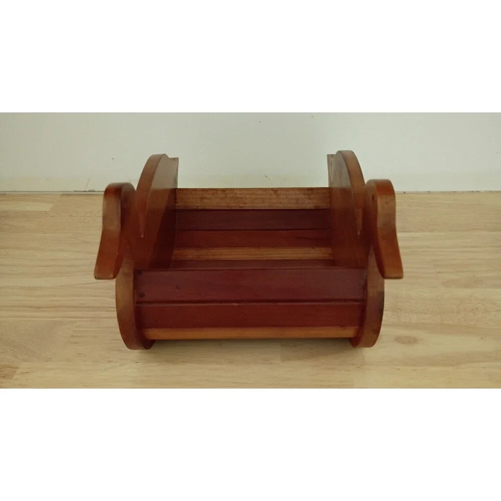Vintage Wooden Duck Napkin Holder Versatile Farmhouse Country Decor